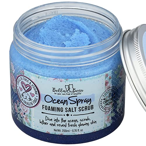 Bella & Bear Ocean Spray Sugar Scrub 6.7oz Vegan Exfoliating No Sulphates Parabens - Image 5