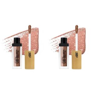 Black Radiance Eye Appeal Lid Glitz Liquid Shimmer Eyeshadow A Lister 2-Pack