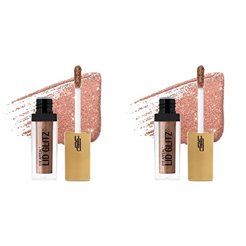 Black Radiance Eye Appeal Lid Glitz Liquid Shimmer Eyeshadow A Lister 2-Pack