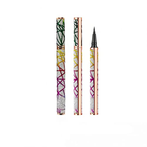 Black Waterproof Vegan Eyeliner & Lash Glue Pen 0.5 oz All-Day Wear
