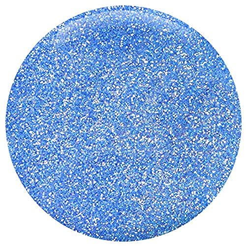 Blazing Blue - Nail Art Iridescent Fine (.008") Glitter Powder - for Gel Nail Polish, Gel and Acrylic Nail Powder - (10 Gram Jar) - Image 2