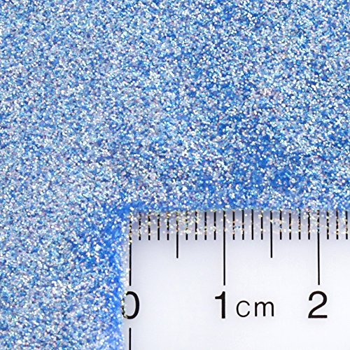 Blazing Blue - Nail Art Iridescent Fine (.008") Glitter Powder - for Gel Nail Polish, Gel and Acrylic Nail Powder - (10 Gram Jar) - Image 3