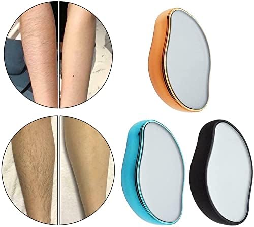 Bleam Crystal Hair Eraser, Crystal Hair Remover for Women and Men, Painless Exfoliation Magic Crystal Hair Remover Crystal Smooth Hair Remover for Legs (Sliver) - Image 7