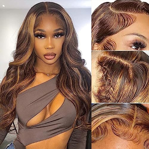 Blond Human Hair Wig for Women, Natural Look, 22 Inches Long, Soft and Silky - Image 3