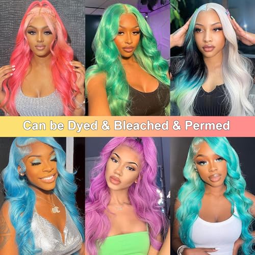 Blonde Wig Human Hair 26 Inch 13x6 Lace Front Wigs Human Hair 613 Wig 200 Density Body Wave Blonde Lace Front Wigs Human Hair Pre Plucked Glueless Wigs Human Hair 613 HD Lace Frontal Wig - Image 6