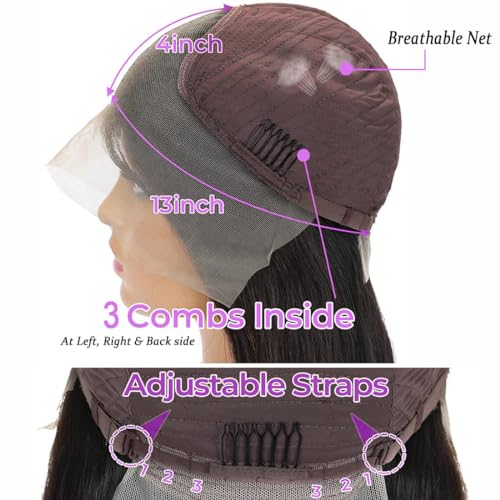 Bob Wig Human Hair 4/27 Highlight Ombre Honey Blonde HD Lace Front Wig Human Hair Body Wave Lace Front Wigs Human Hair Pre Plucked Frontal Wigs Human Hair 13X4 10 Inch - Image 4