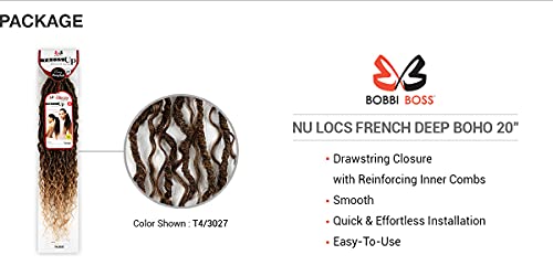 Bobbi Boss 20-Inch Nu Locs Deep Boho Ponytail Hair Extension for Stylish Looks - Image 3