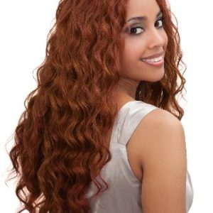 BOBBI BOSS Indi Remi OCEAN WAVE 14" #1 Jet Black by MIDWAY