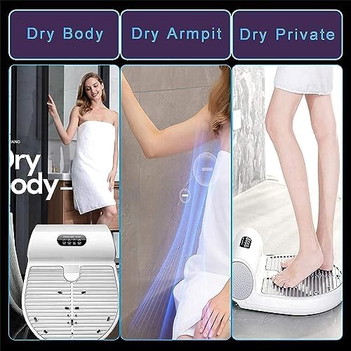 Body Dryer, 1350w Electric Body Hair Skin Dryer Machine with Gravity Sensor and Touch Switch, Cold and Warm Hair Dryer for Commercial Hotel,Waterproof (Color : Withweightscale) (Withoutweightscale) - Image 4