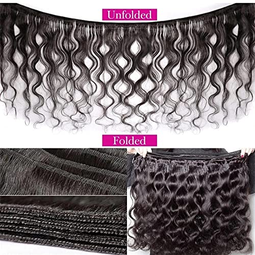 16/18/20 Inch 3 Bundle Natural Black Body Wave Human Hair Extensions - Image 5