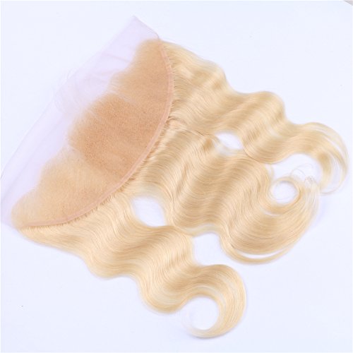 Body Wave Human Hair Weft Extensions With 13x4 Lace Frontal Russian Blonde 613 Hair 3Bundles With Ear To Ear Frontal With Baby Hair (26 28 30+24 inch frontal) - Image 7
