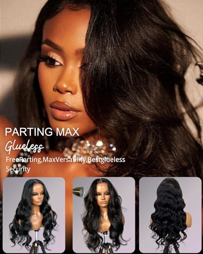 26 Inch Body Wave 13x4 HD Lace Front Human Hair Wig, 180% Density, Glueless, Pre Plucked with Baby Hair - Image 5