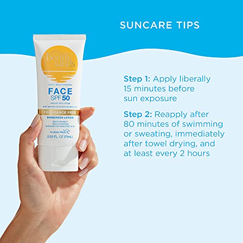 Bondi Sands Fragrance-Free SPF 50 Face Sunscreen Lightweight Formula 2.53 Oz - Image 5