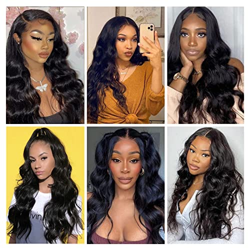Brazilian Body Wave Bundles 18 20 22 Inch Human Hair Bundles 100% Unprocessed Brazilian Virgin Hair Body Wave 3 Bundles Human Hair Weave Extensions Natural Color - Image 7