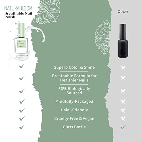 Breathable Premium Long Lasting Nail Polish (Soft Cotton) - Vegan & Toxin-Free - Image 5