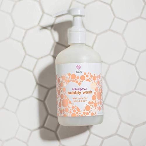 Bubbly Wash 19 oz Moisturizing Baby Shampoo and Body Wash with Aloe Coconut Green Tea - Image 3