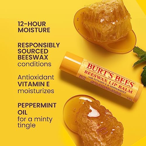 Burt's Bees 0.15 oz Moisturizing Restorative Overnight Lip Balm Treatment - Image 6