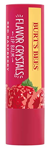 Burt's Bees Flavor Crystals 100% Natural Lip Balm, Red Raspberry with Beeswax & Fruit Extracts - 1 Tube,0.16 ounce - Image 2