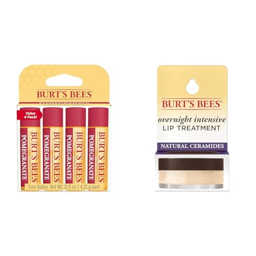Burt's Bees Pomegranate Flavored Lip Balm 0.15 oz Hydrating Treatment