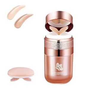 Butterfly Air Cushion BB CC Cream Moisturizing Foundation Primer Ivory 30ml