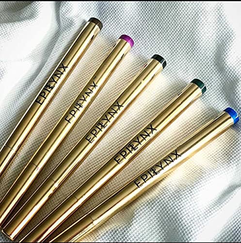 by Dr. Liia Long Lasting Waterproof Liquid Eyeliner with Precision Tip | Gluten and Allergen Free, Vegan Eyeliner Pencil |2ml| Purple - Image 3