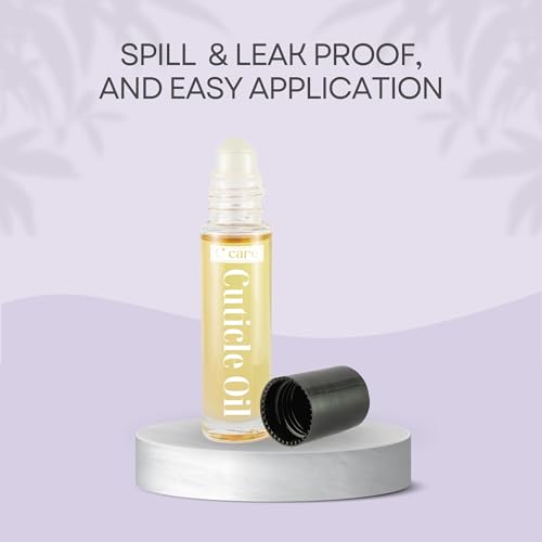 C CARE Sweet Almond Roll-On Cuticle Oil | Natural Revitalizing Hydrating Nail Oil For Repaired Cuticles Overnight | Remedy For Damaged Skin And Thin Nails | Paraben Cruelty Free Formula | 10ml - Image 5