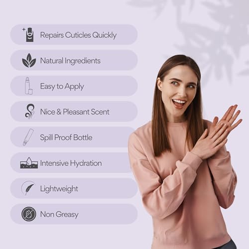 C CARE Sweet Almond Roll-On Cuticle Oil | Natural Revitalizing Hydrating Nail Oil For Repaired Cuticles Overnight | Remedy For Damaged Skin And Thin Nails | Paraben Cruelty Free Formula | 10ml - Image 6