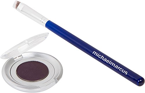 Cake Eyeliner and Brush Set - 2 Piece Water Activated Eyeliner with Professional Brush, Long-Lasting Smudge Resistant Amethyst Color, Cruelty Free and Paraben Free - Image 4