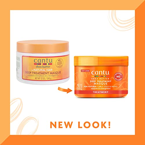 Cantu Deep Treatment Masque with Shea Butter for Natural Hair, 12 oz (Packaging May Vary) - Image 2