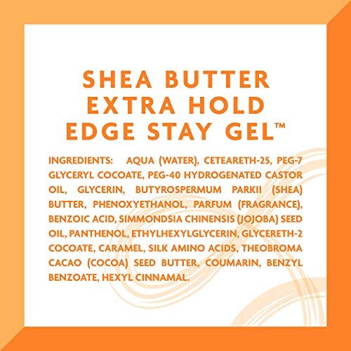 Cantu Extra Hold Edge Stay Gel for Natural Hair with Shea Butter, 2.25 oz (Pack of 4) (Packaging May Vary) - Image 11