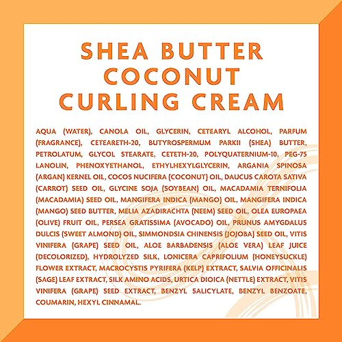 Cantu Shea Butter for Natural Hair Coconut Curling Cream, 25 Ounce - Image 10