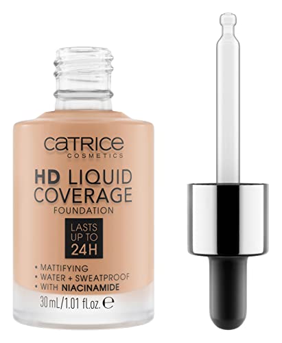 Catrice | HD Liquid Coverage Foundation 40 & Under Eye Brightener 10 Light Rose | Full Coverage Makeup | Vegan & Cruelty Free - Image 3