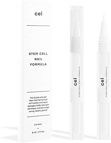 Cel MD Cuticle Oil Pen 2 Pack Nail Strengthener Repair Serum for Damaged Nails