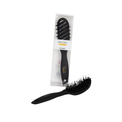 Celine Claire revolutionary 2 in 1 hair brush detangler and boar bristle combined in one brush! This innovative hair tool offers unparalleled benefits and advantages for anyone looking to achieve silky, smooth, and detangled hair.