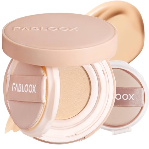 Cellglow Pro Lasting Cushion Foundation, Brighten Skin Skincare Foundation Cushion Natural Coverage Nourishing Makeup, Breathable and Lightweight, Vegan, Warm Vanilla, Refill Included
