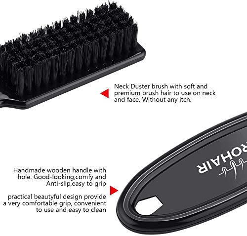 Professional Barber Cipper Brush and Blade Cleaning Tool Kit with Nylon Hair Styling Brush - Image 6