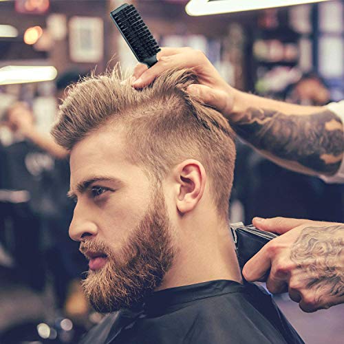 Professional Barber Cipper Brush and Blade Cleaning Tool Kit with Nylon Hair Styling Brush - Image 5