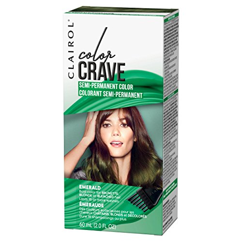 Clairol Color Crave Semi-permanent Hair Dye, Emerald Hair Color, 1 Count - Image 2