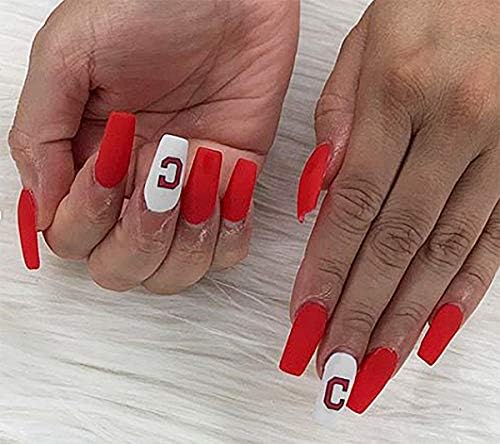 Cleveland Baseball Waterslide Nail Art Decals - Salon Quality - Image 7