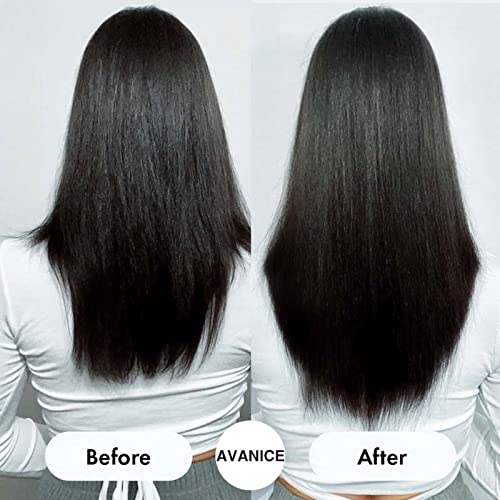 Clip in Hair Extensions Remy Human Hair for Black Women Silky Straight Clip in Hair Extensions 120grams 7pieces Natural Black #1B Color 16inch Real Human Hair Clip ins - Image 3