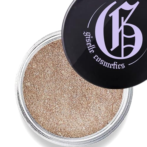 Coco Mineral Loose Eye Shadow: Organic, Non-Toxic Glitter Eyeshadow Powder, Gold Glitter Eyeshadow, Loose Glitter Eyeshadow, Light Pigment, All-Natural Eyeshadow Palette