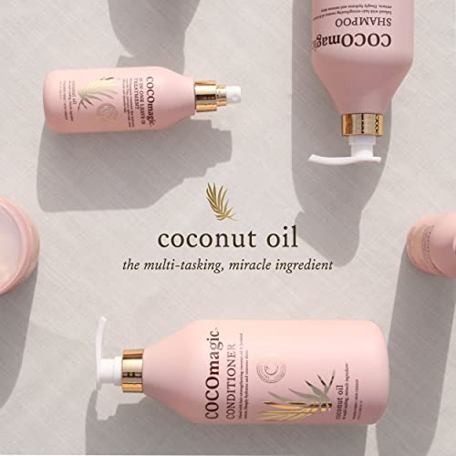 Coconut Oil Hair Mask - Repairs Damage, Prevents Frizz, Restores & Adds Shine | Protein Rich & Extra Hydrating | Paraben Free, Cruelty Free, Made in USA (8 oz) - Image 5