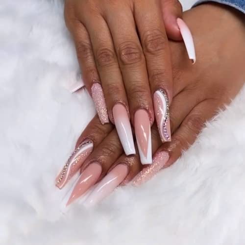 Coffin XL | Gel Nail Tips | NABulous Nails | Extra Long Soft Gel Nail Tips | Coffin Shaped | Full Cover & Pre-shaped | False Press On Nail Extensions | Nail Salons & DIY (Coffin XL) - Image 7