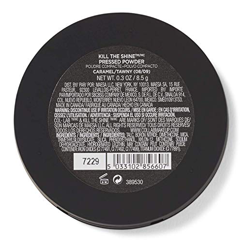 COL-LAB Kill The Shine Pressed Powder Carmel/Tawny Caramel/Tawny 08/09 - Image 2