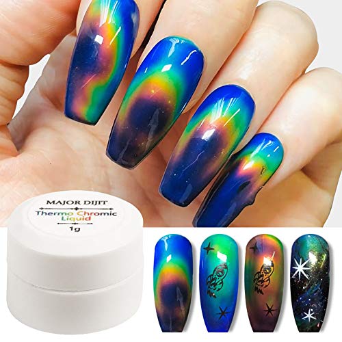 1g Thermochromic Color Changing Gel Nail Polish for UV Nail Art - Image 6