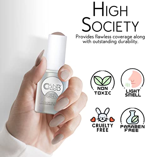 Color Club High Society Nail Gel Taupe Color Polish, 5 fl oz (15 mL) - Image 5