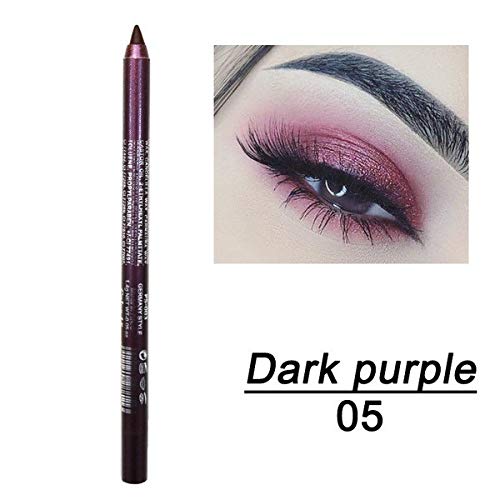 Colorful Pencil Eyeliner - Waterproof, Smudgeproof, Longwearing with Ultra-Fine Tip, Creamy, Ultra-Pigmented Black Multicolor Eyeshadow Eyeliner, Creates Bold & Defined Lines, Vegan & Cruelty-Free - Image 2