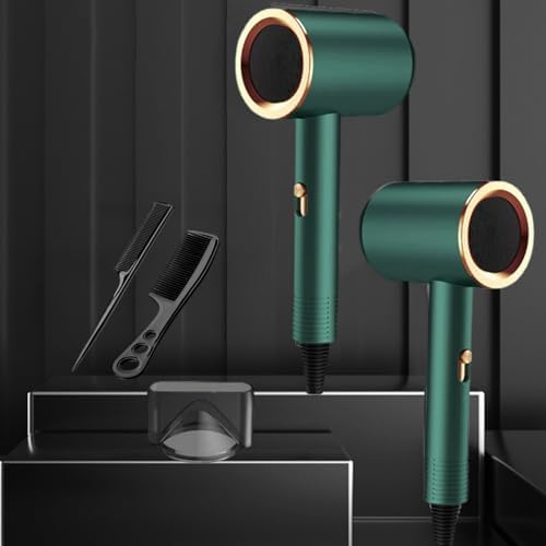 Compact Travel Hair Dryer, 3 Speeds, Includes Nozzle and Comb, Portable High-Speed Performance - Image 6
