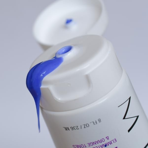 Cool Violet Conditioner Color Safe 8 Oz, Hair Conditioner for Blonde, Platinum, Bleach, Silver, Ash, Brassy Hair, Color Safe Conditioner Sulfate Free for Dry Damage Hair, Purple Conditioner - Image 3