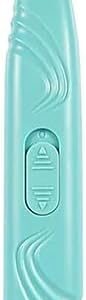 Sky Blue Cordless Low-Noise Dog Cat Hair Clipper Set with Nail Caps for Small Pets